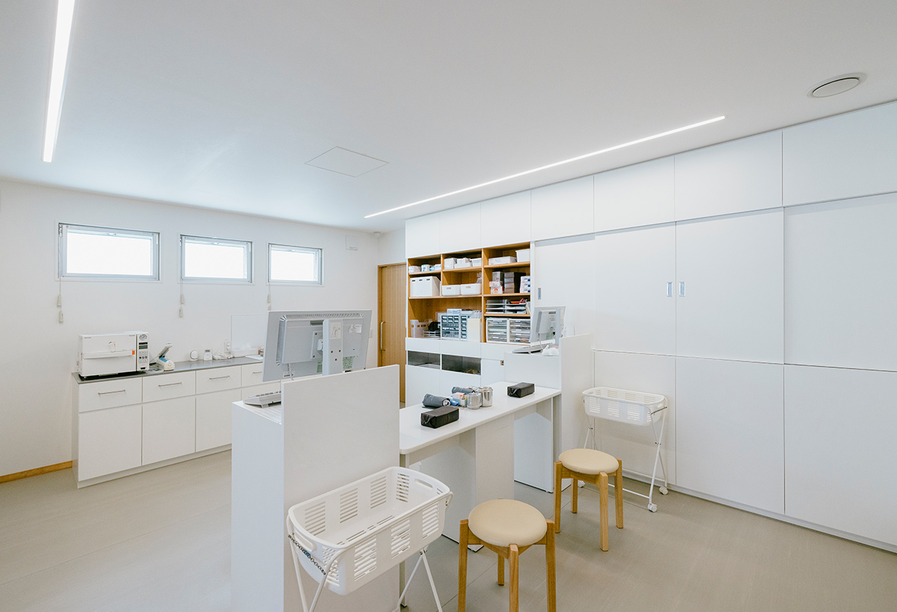 問診エリアの写真