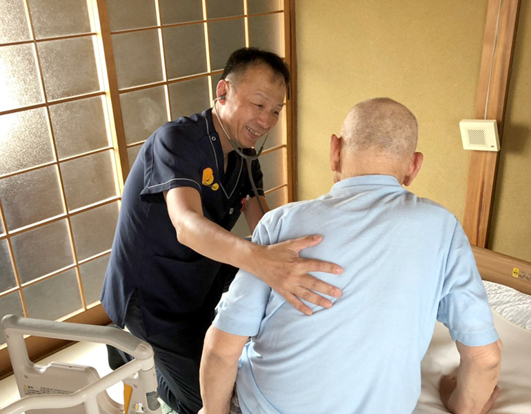 在宅医療の様子