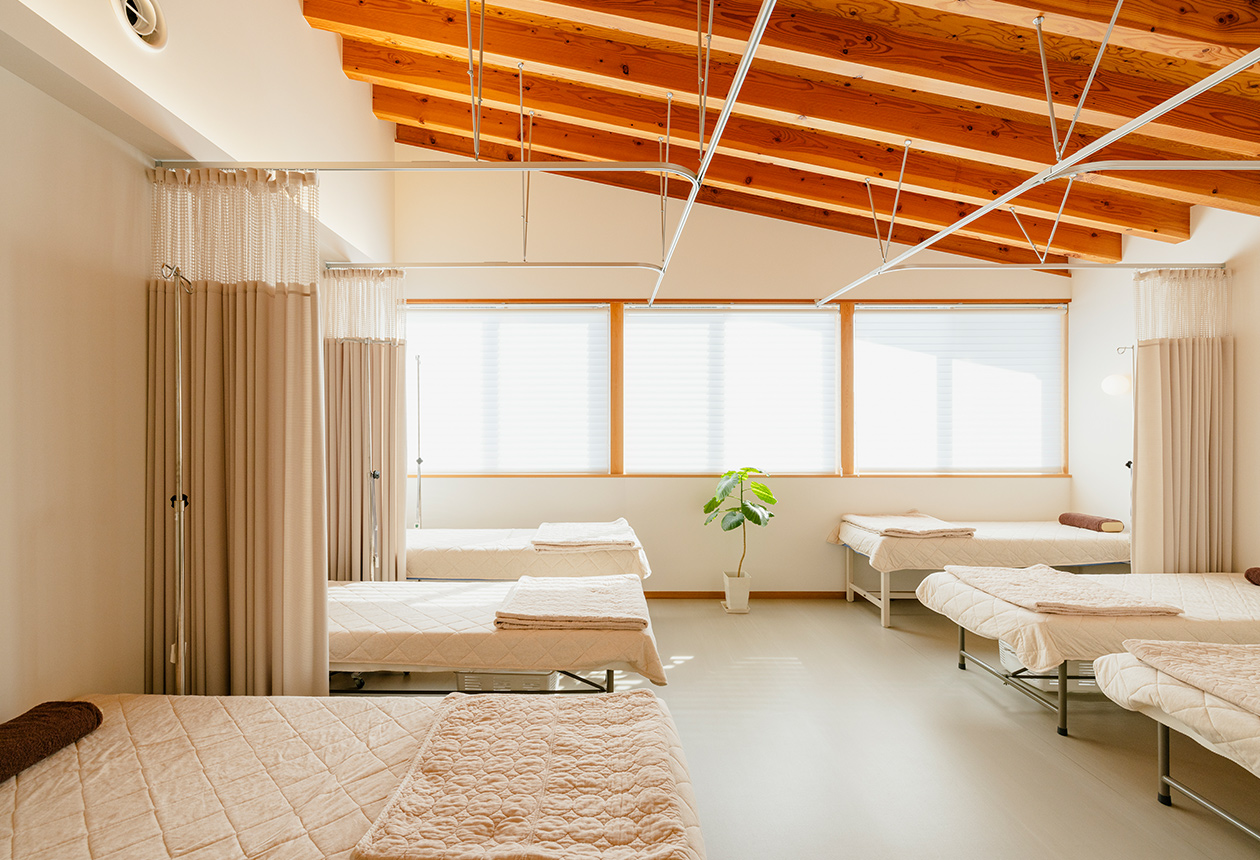 点滴エリアの写真