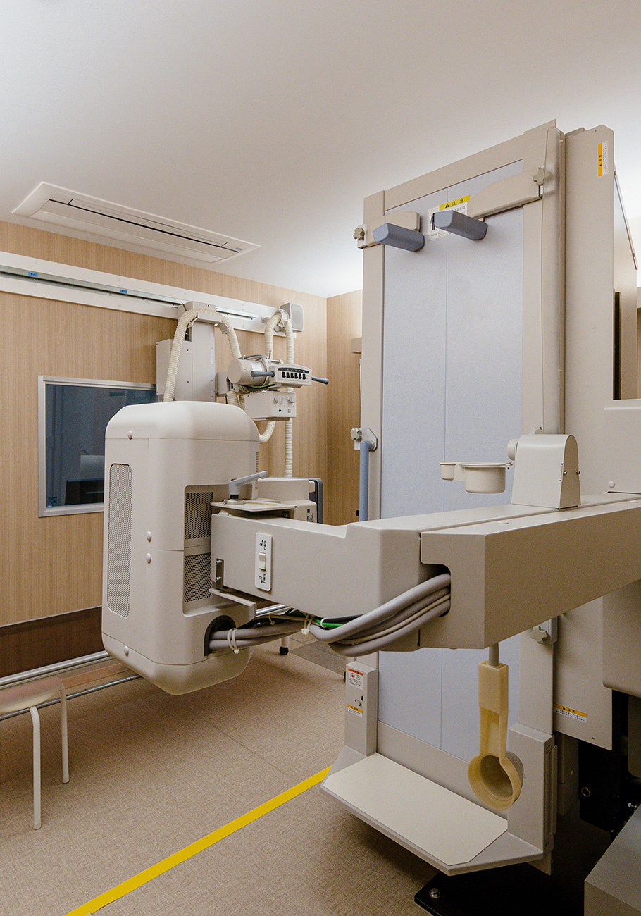 レントゲン室の様子